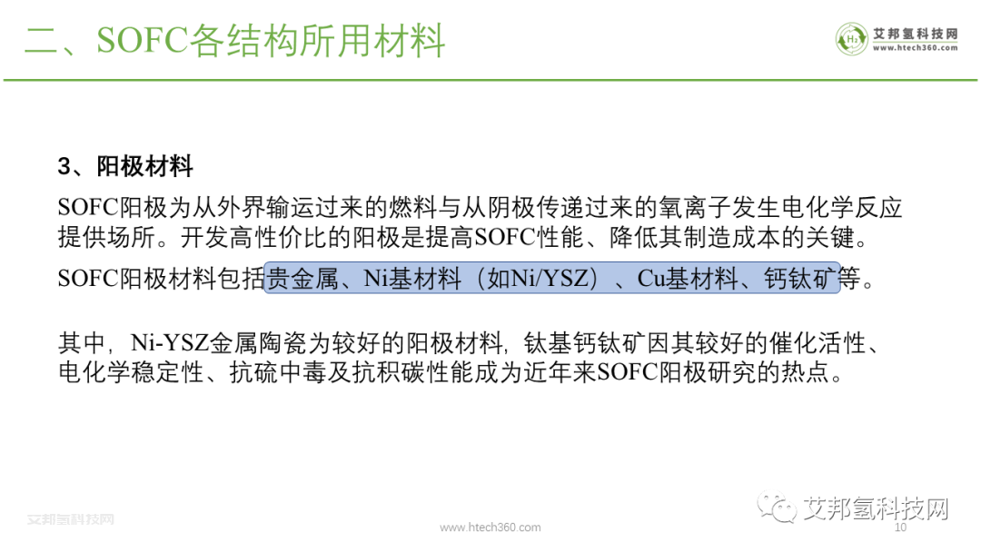 固體氧化物燃料電池SOFC產業鏈報告（PPT圖片版本）