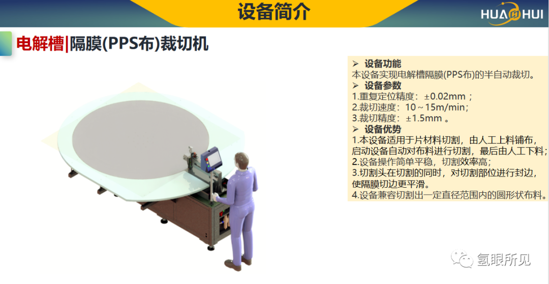 传统碱性电解槽制作工艺设备简介