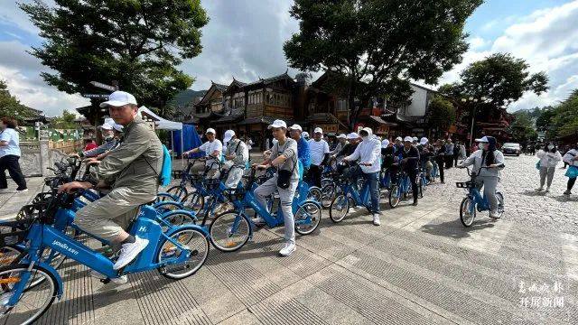 首批在丽江投放500辆，氢能自行车来了！