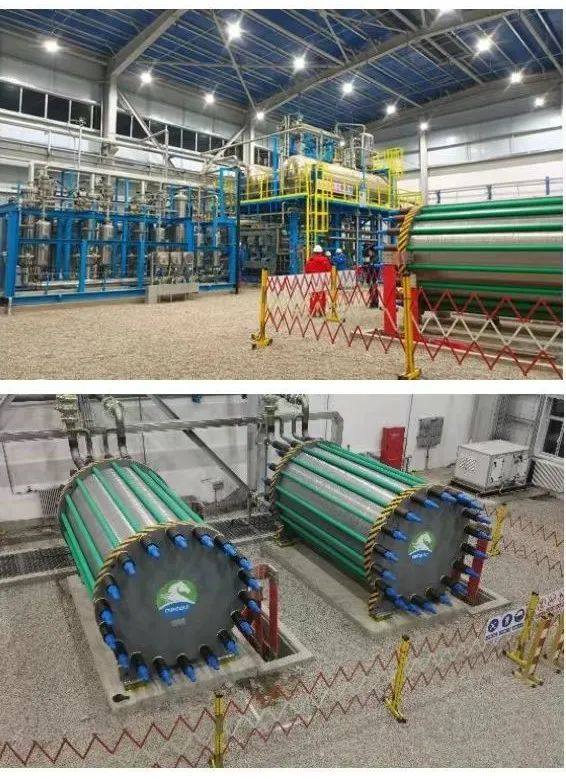 青骐骥1000Nm3/h电解槽在中石油玉门油田绿氢项目中通过中国氢能联盟和必维认证，直流电耗正式迈入3.0时代！