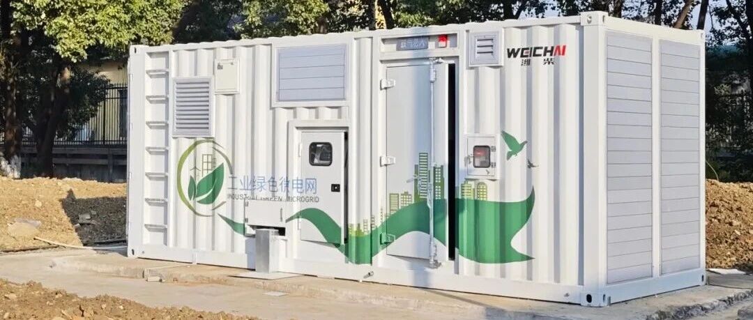 国内首次！潍柴氢内燃机发电机组成功并网